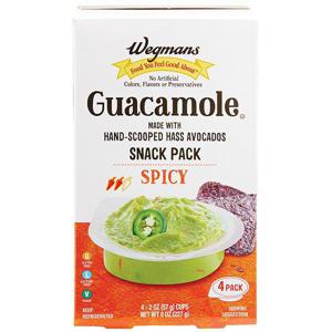 Wegmans FYFGA Guacamole, Spicy Mini