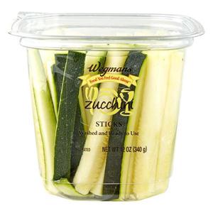 Wegmans Fresh Cut Zucchini Sticks