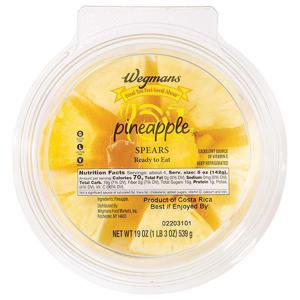 Wegmans Fresh Cut Pineapple Spears