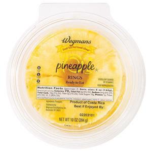 Wegmans Fresh Cut Pineapple, Rings