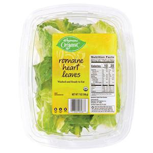 Wegmans Organic Romaine Heart Leaves