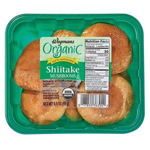 Wegmans Organic Mushrooms, Shiitake