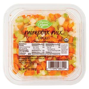 Wegmans Organic Mirepoix Mix