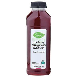 Wegmans Organic Lemonade, Cranberry Pomegranate, Cold-Pressured