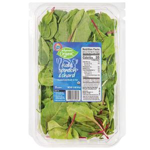 Wegmans Organic Kale, Spinach & Chard