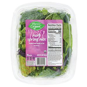 Wegmans Organic Herb Spring Mix