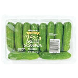 Wegmans Seedless Cocktail Cucumbers