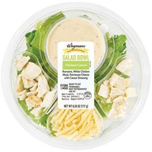 Wegmans Salad Bowl, Chicken Caesar