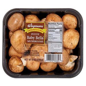 Wegmans Petitie Baby Bella Mushrooms