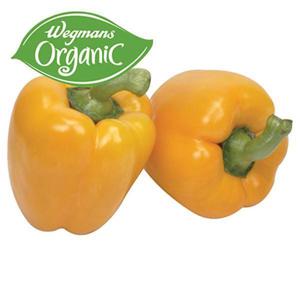 Wegmans Organic Yellow Peppers