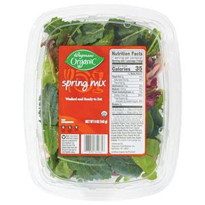 Wegmans Organic Spring Mix