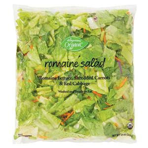 Wegmans Organic Salad, Romaine Mix