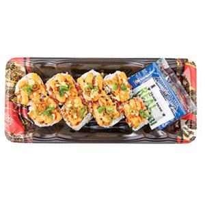 Wegmans Crunchy California Roll with White Rice (Cooked)