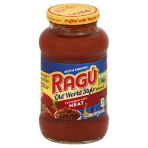 Ragu Sauce, Old World Style, Flavored with Meat