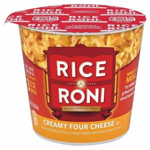 Rice A Roni Instant Cup Rice Mix, Four Cheese