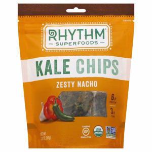 Rhythm Superfood Kale Chips, Organic, Zesty Nacho