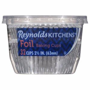 Reynolds Kitchens Baking Cups, Foil, 2.5 Inch