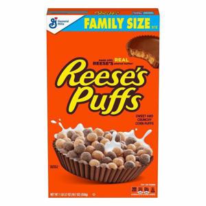 Reese's Puffs Cereal, Peanut Butter, Family Size