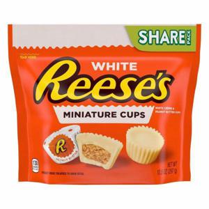 Reese's Peanut Butter Cups, White, Miniature Cups, Share Pack