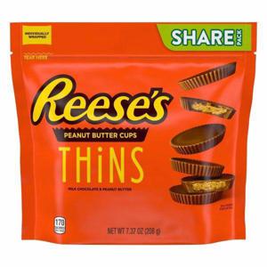 Reese's Peanut Butter Cups, Thins, Share Pack