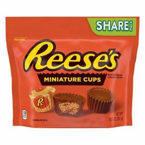 Reese's Miniature Cups, Milk Chocolate & Peanut Butter, Share Pack