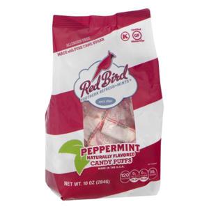 RED BIRD Candy Puffs, Peppermint