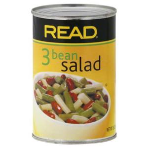 READ Salads 3 Bean Salad