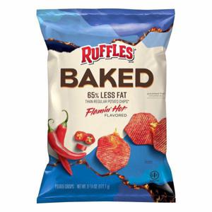 Ruffles Baked Potato Crisps, Flamin' Hot Flavored