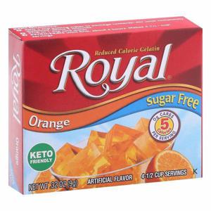 Royal Gelatin, Sugar Free, Orange