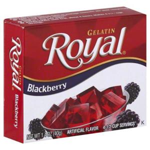 Royal Gelatin, Blackberry