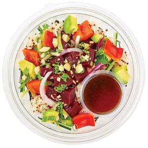 Wegmans Beet & Macadamia Poke Bowl with Quinoa Brown Rice (Vegetable)