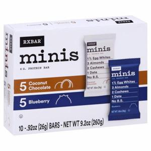 RXBAR Protein Bar, Coconut Chocolate/Blueberry, Minis