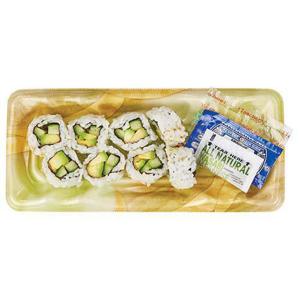 Wegmans Avocado Cucumber Roll with White Rice (Vegetable)