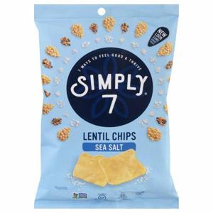 Simply 7 Lentil Chips, Sea Salt