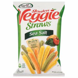 Sensible Portions Garden Veggie Straws Vegetable and Potato Snack, Sea Salt