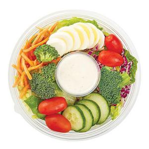 Wegmans Large Garden Salad with Buttermilk Ranch Dressing