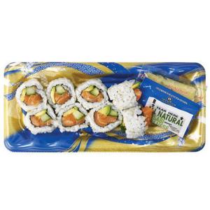 Wegmans King Salmon California Roll with White Rice (Raw)