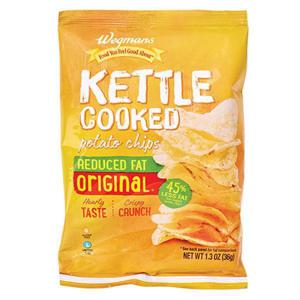 Wegmans Kettle Cooked Reduced Fat Original Potato Chips