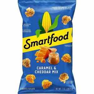 Smartfood Popcorn, Caramel & Cheddar Mix