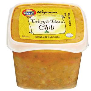 Wegmans Turkey & Bean Chili, FAMILY PACK