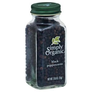 Simply Organic Black Peppercorns