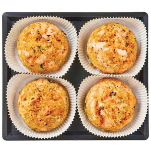 Wegmans Ginger Scallion Salmon Cake, 4 Pack