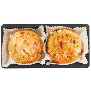 Wegmans Ginger Scallion Salmon Cake, 2 Pack