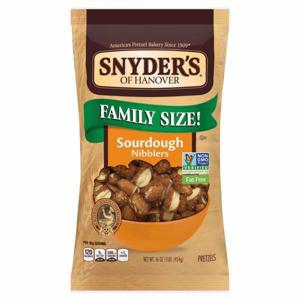 Snyder's Pretzels, Sourdough Nibblers, Family Size