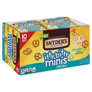 Snyder's Pretzels, Itty Bitty Mini, Lunch Packs