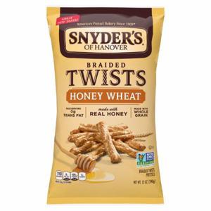 Snyder's Pretzels, Honey Wheat, Braided Twists