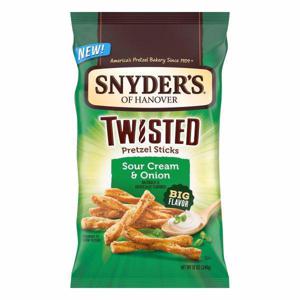 Snyder's of Hanover Twisted Pretzel Sticks, Sour Cream & Onion