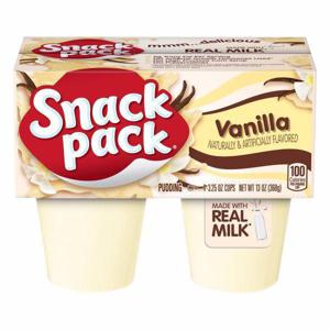 Snack Pack Pudding, Vanilla