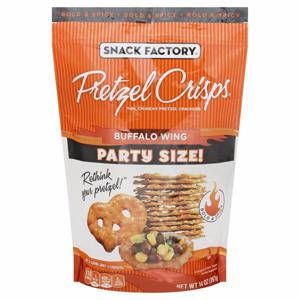 Snack Factory Pretzel Crackers, Buffalo Wing, Party Size