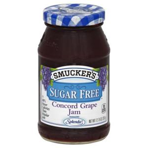 Smucker's Jam, Sugar Free, Concord Grape